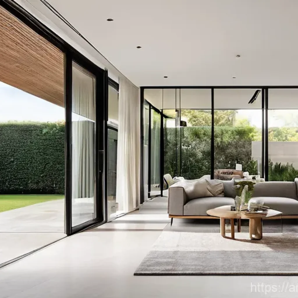 건축평가와 부동산 가치 평가 - **Prompt 1: "A luxurious, contemporary villa bathed in warm natural light, featuring expansive floor...