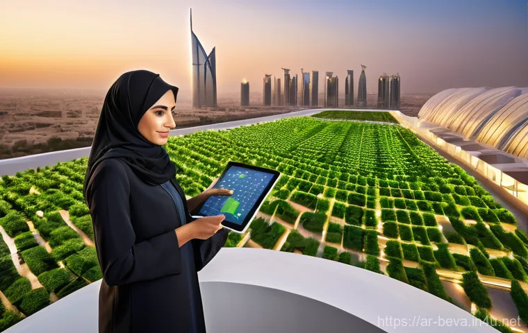 건축평가사로서 성장하는 법 - **Prompt: "An advanced real estate appraiser, an Arab man in modern business attire, is in a high-te...